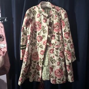 Floral Women's Coat